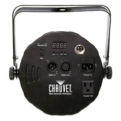 Chauvet SlimPar 56 LED Par Can Lights + Obey 6 Controller + Bag + DMX Cables