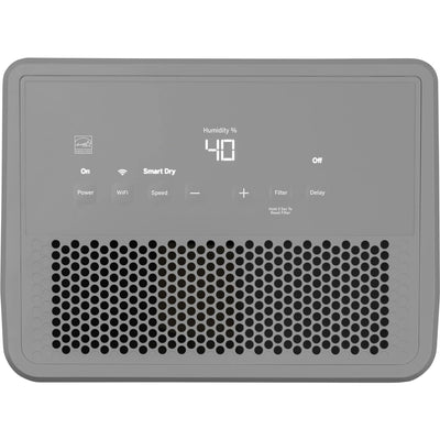 GE Energy Star Dehumidifier, for Rooms up to 4000 Sqft,Gray (Refurbished) (Used) - VMInnovations