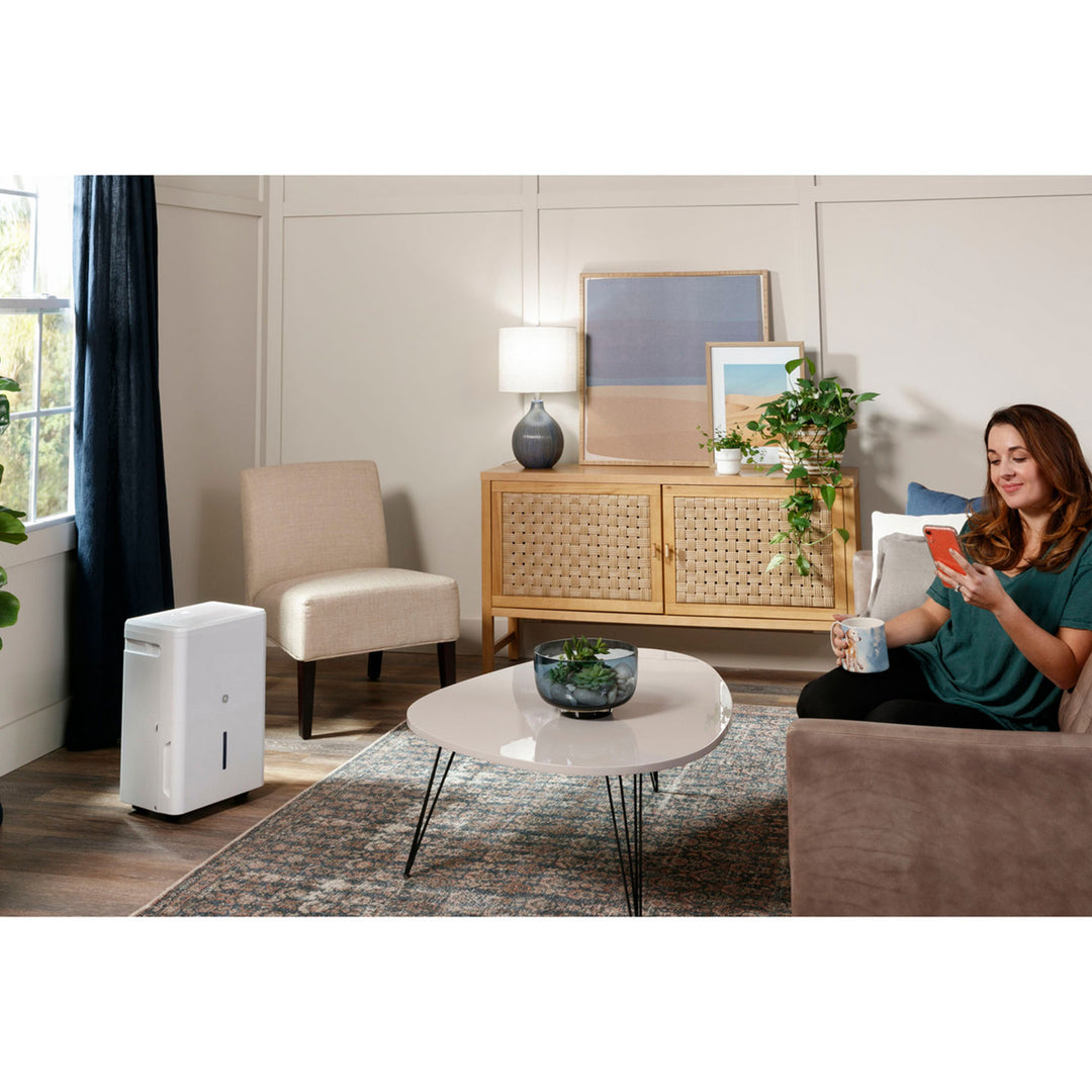 GE Energy Star Dehumidifier, for Rooms up to 3000 Sq ft, White (Open Box) - VMInnovations