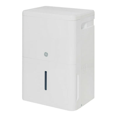 GE 22Pt Dehumidifier for Home Basement & Bathroom, White (Certified Refurbished)