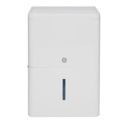 GE 22Pt Dehumidifier for Home Basement & Bathroom, White (Certified Refurbished)