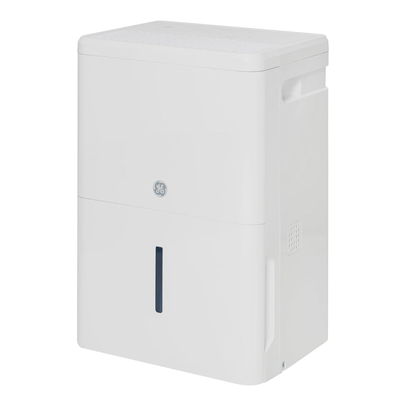 GE 35Pt Dehumidifier for Home Basement & Bathroom, White (Refurbished)