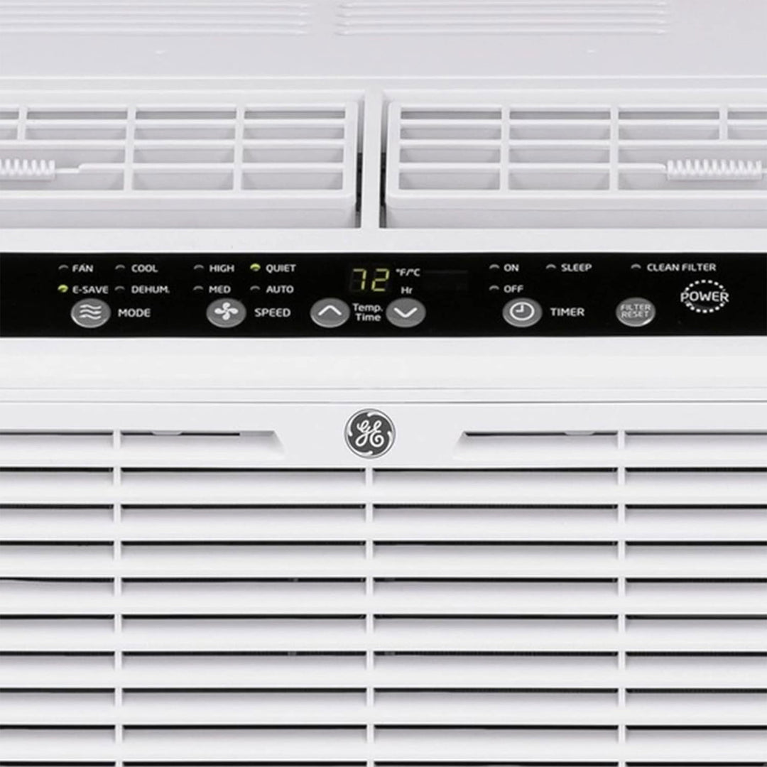 GE Quiet Window Air Conditioner Dehumidifier, White (For Parts)