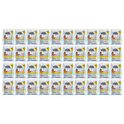 Safe Paw Industrial Strength Salt Free Traction Agent Ice Melter, 43lb, 40 Pack