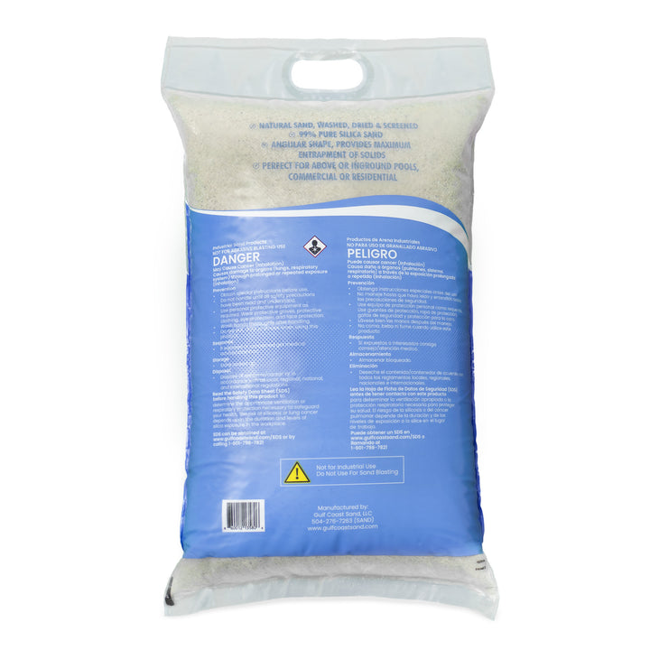OptiFlow 50 Lb Premium Pool Filtration Angular Sand with Pure Silica Formula