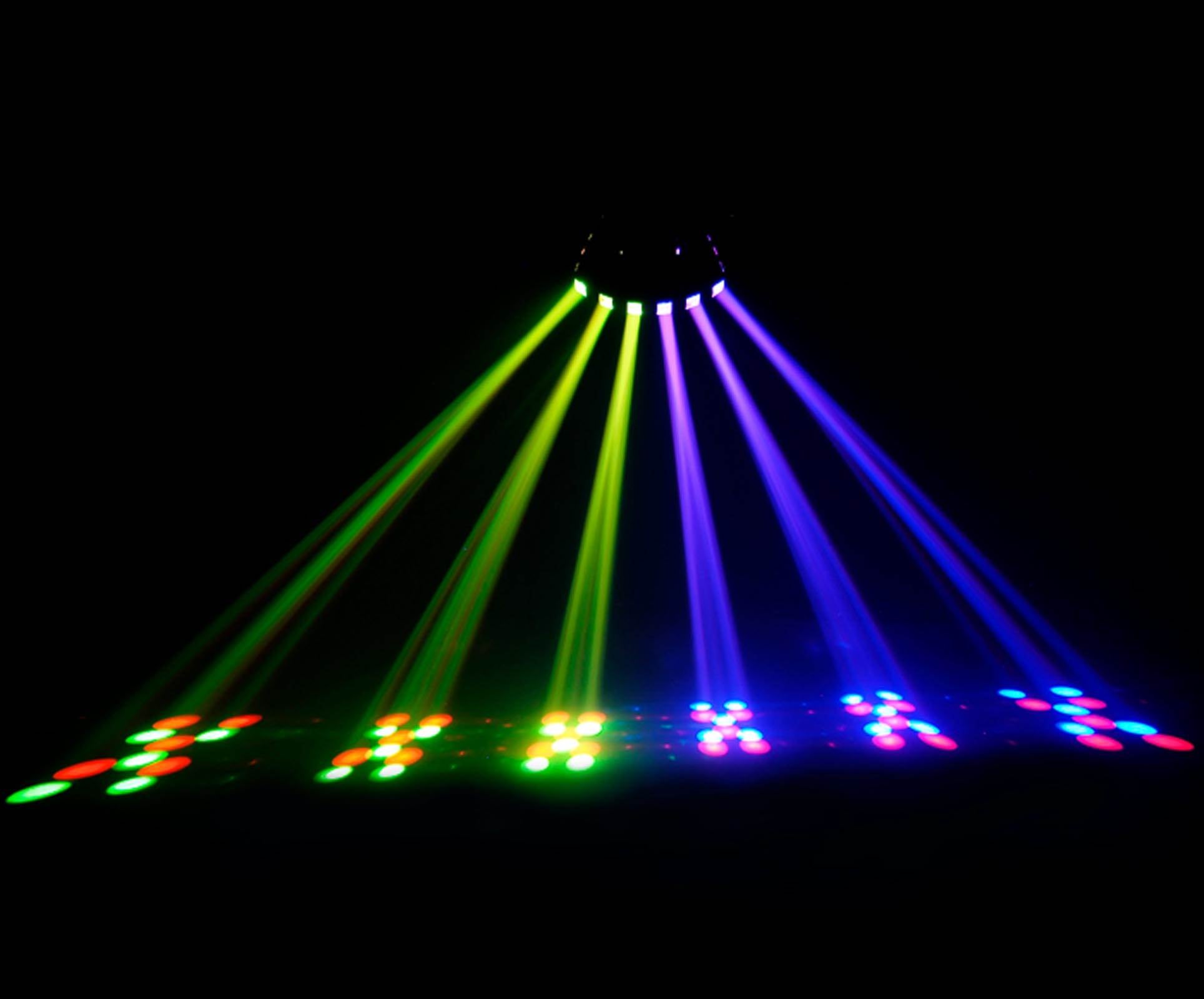 CHAUVET DERBY X RGB DMX Pro DJ Club Effect Strobe Light + H700 Fog/Smoke Machine