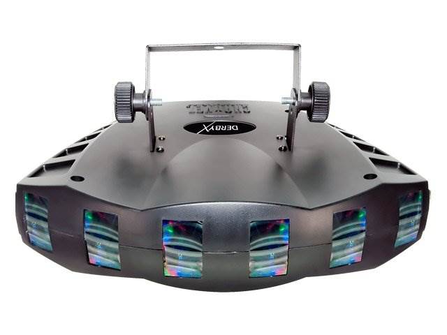 CHAUVET DERBY X RGB DMX Pro DJ Club Effect Strobe Light + NV-F18 18" Black Light