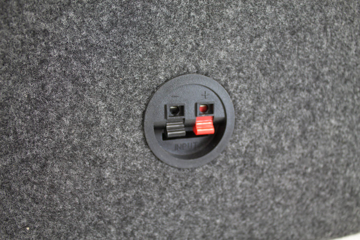 QPower Angled Style 6x9" Audio Speaker Box Enclosures, 2 Speaker Boxes(Open Box)