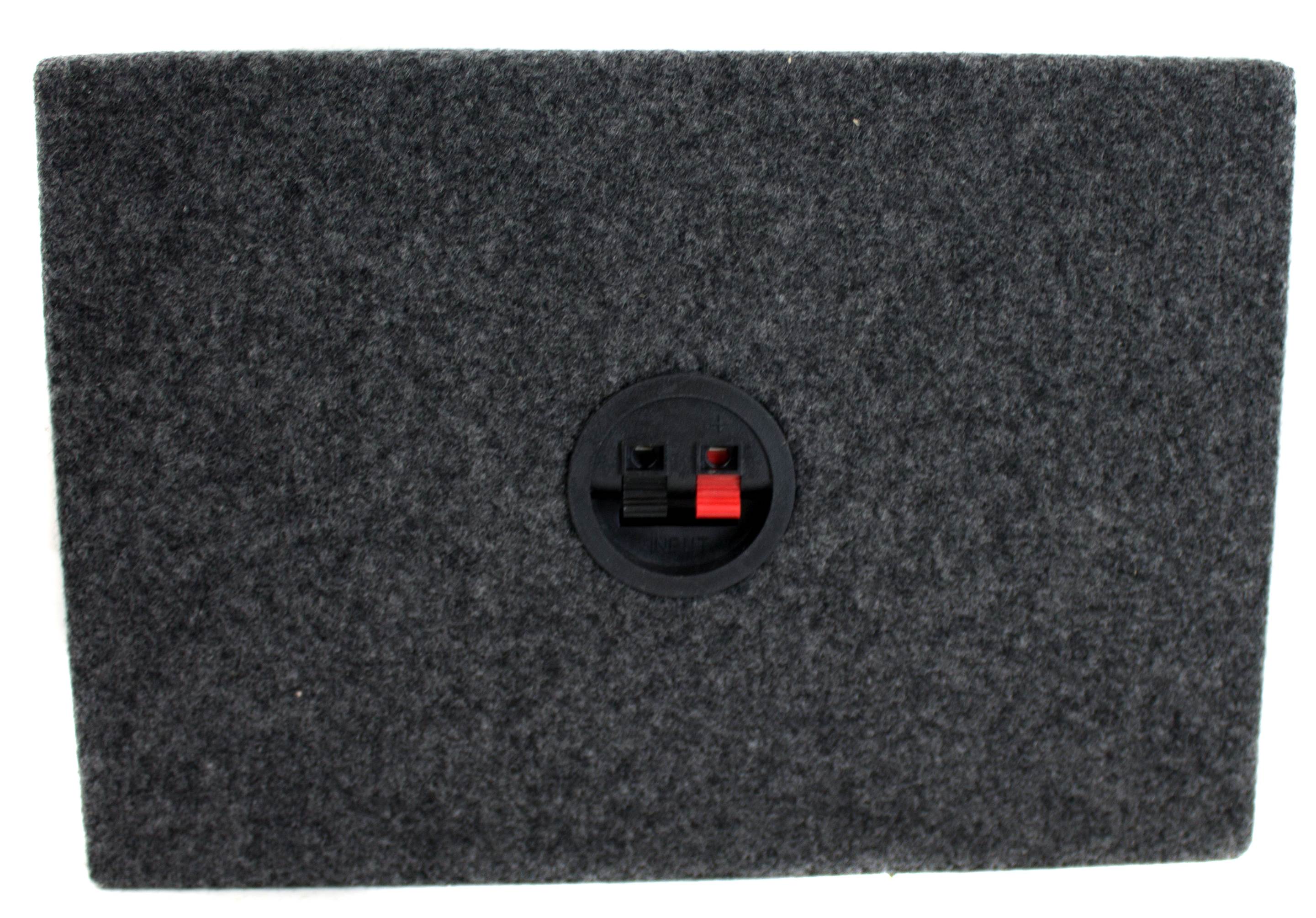 QPower Angled Style 6x9" Audio Speaker Box Enclosures, 2 Speaker Boxes(Open Box) - VMInnovations