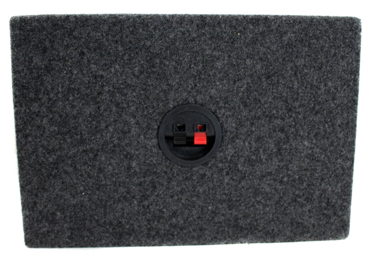 QPower Angled Style 6x9" Audio Speaker Box Enclosures, 2 Speaker Boxes(Open Box)