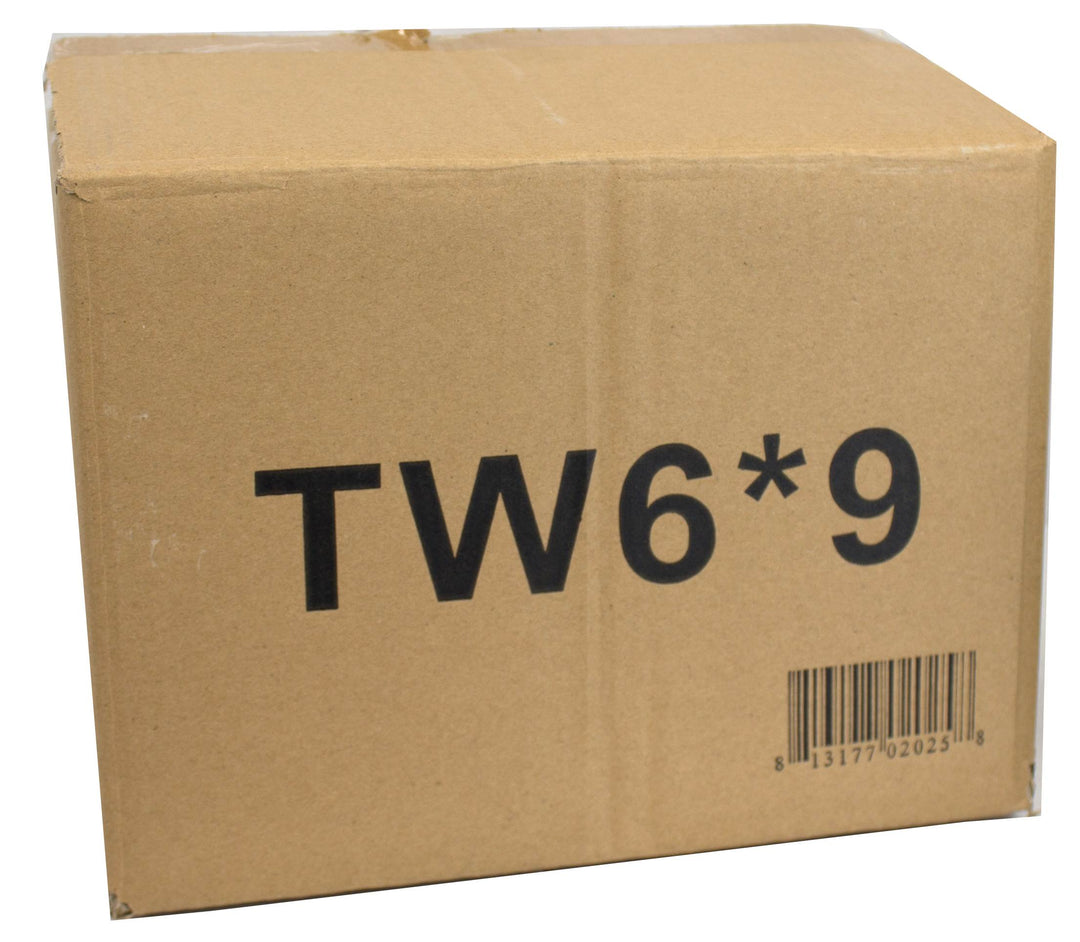 QPower Angled Style 6x9" Audio Speaker Box Enclosures, 2 Speaker Boxes(Open Box)