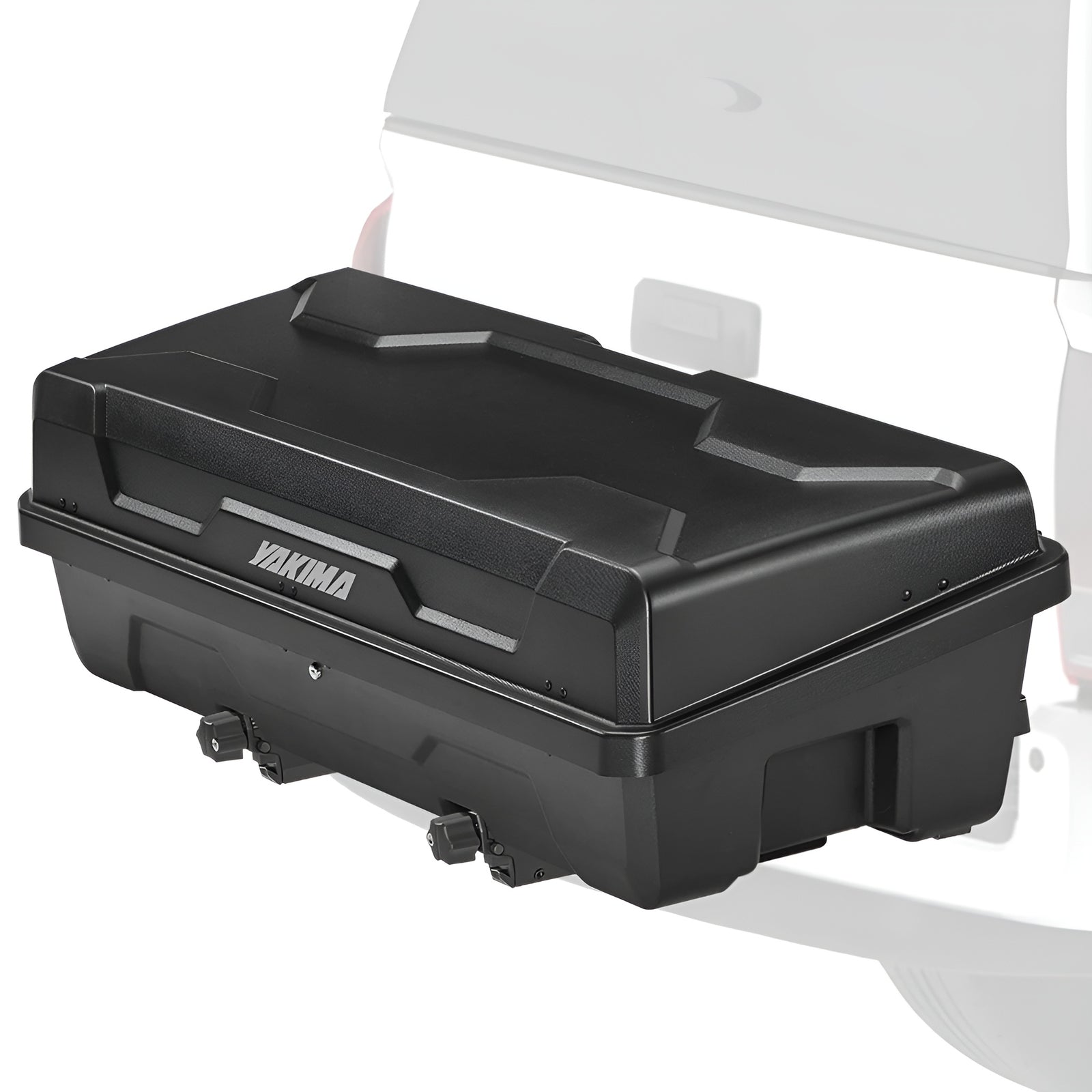 Yakima EXO SwingBase Hitch Base Rack & EXO GearLocker Vehicle Rooftop Cargo Box - VMInnovations