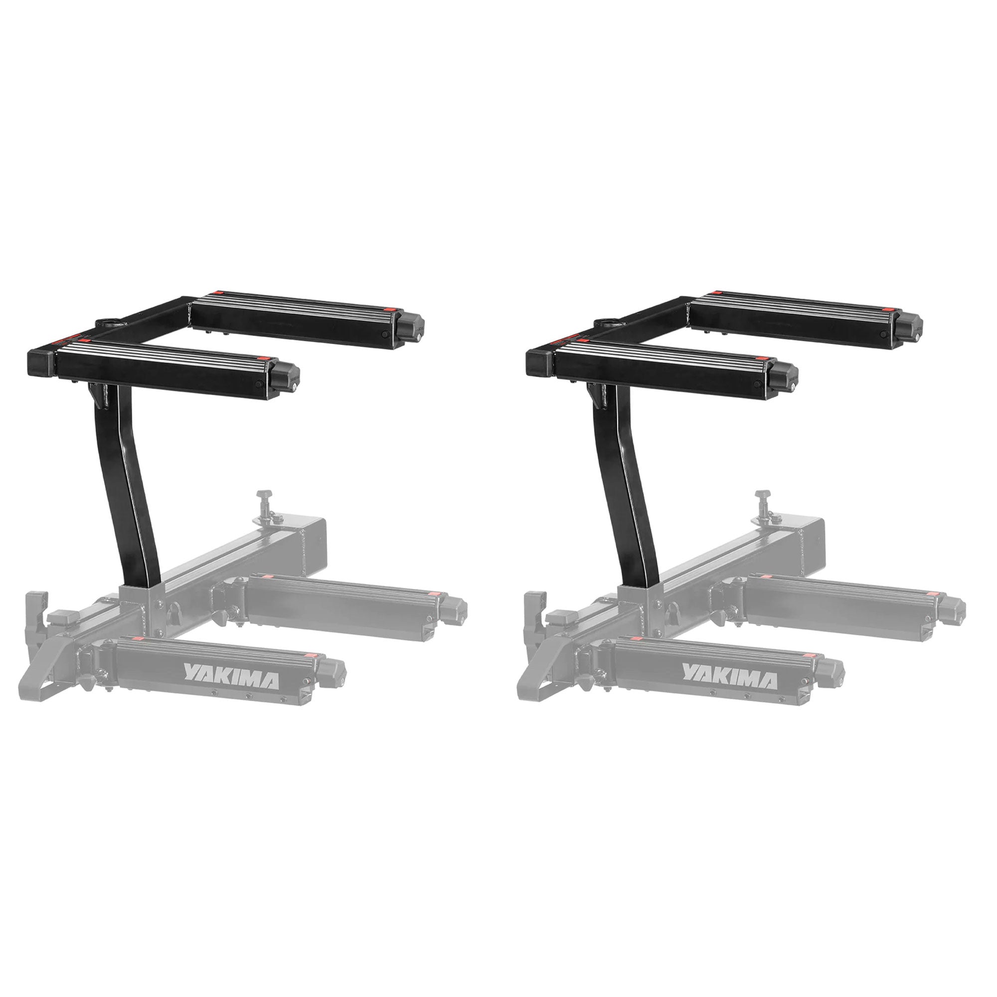 Yakima EXO SwingBase Hitch Base Rack with GearLocker Cargo Box & 2 TopShelf Rack