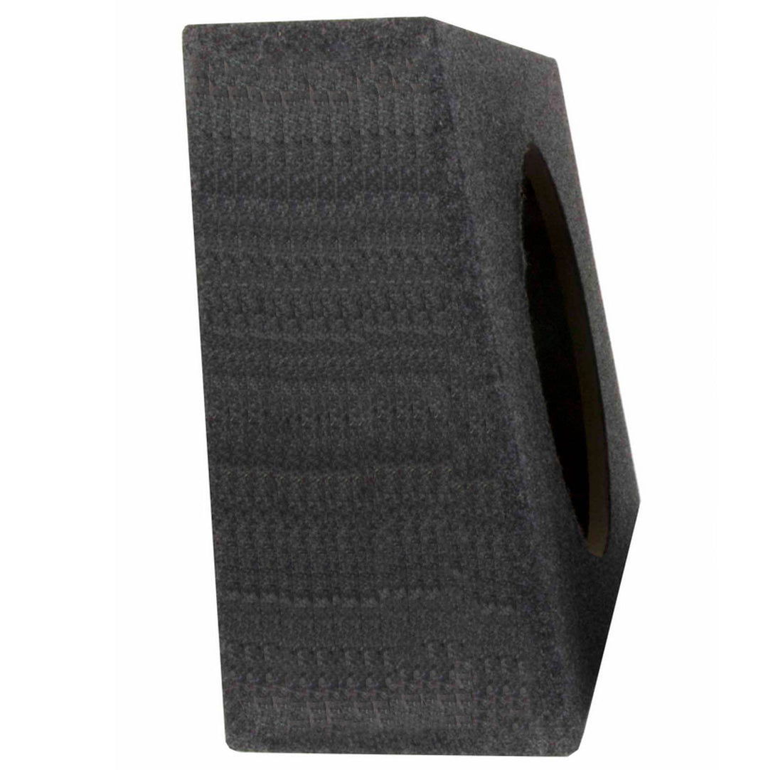 Q-POWER QTW10 Single 10" Sealed Car Audio Subwoofer Sub Box Pair (Open Box)