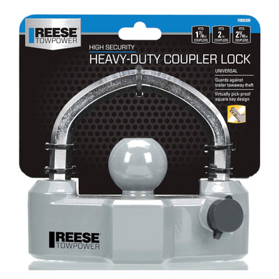 Reese Towpower Trailer Coupler Lock with Universal Fit (Open Box) - VMInnovations