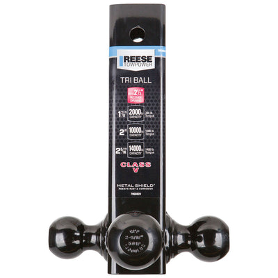 Reese Tri Ball Mount, 2.5" Shank, 2" Drop, 1-7/8", 2", 2-5/16" Balls (Used) - VMInnovations