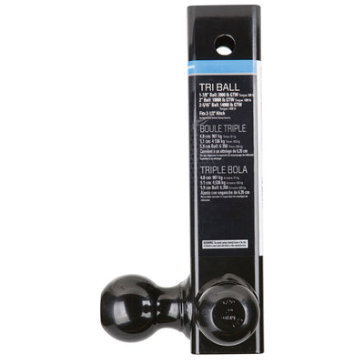 Reese Tri Ball Mount, 2.5" Shank, 2" Drop, 1-7/8", 2", 2-5/16" Balls (Used) - VMInnovations