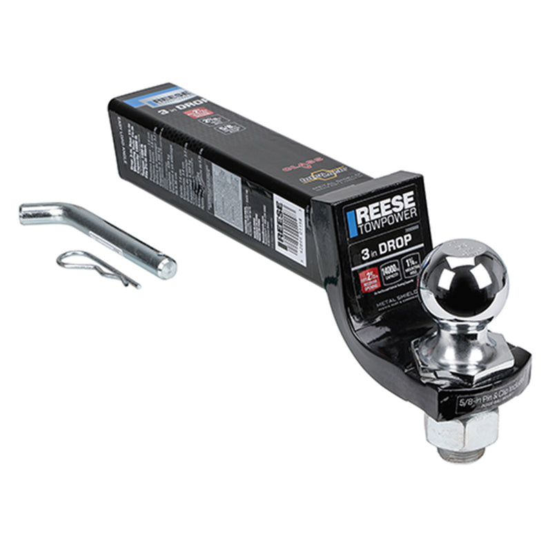 Reese Interlock Trailer Hitch Ball Mount Starter Kit, 14,000lb Capacity (Used)