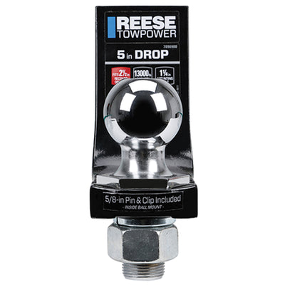 Reese Trailer Hitch Ball Mount Starter Kit, 13,000lb Capacity (Open Box)