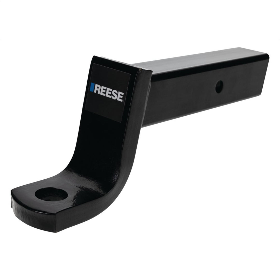 REESE Trailer Hitch Ball Mount, Fits 2.5" Receiver, 5" Drop, 13,000 lbs, Black - VMInnovations