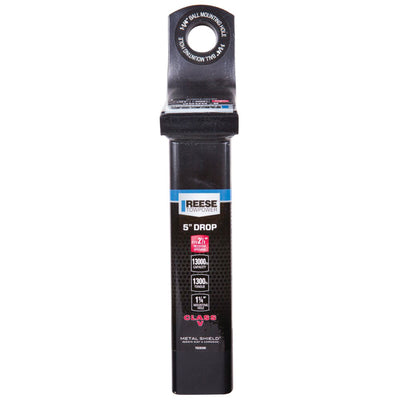 REESE Hitch Ball Mount, Fits 2.5" Receiver, 5" Drop, 13,000 lbs, Black (Used)