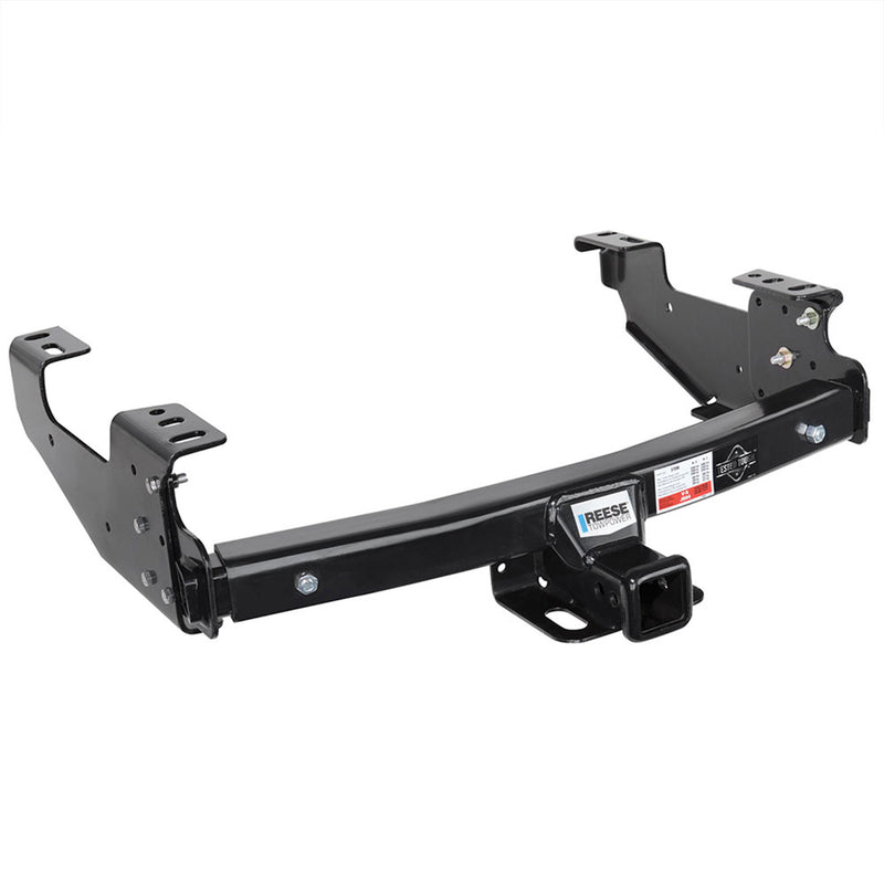 Reese Towpower Class 3 Multi Fit 2 Inch Square Solid Welded Trailer Hitch, Black