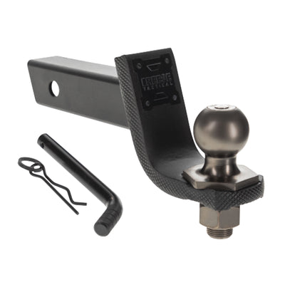 Reese Towpower Interlock Tactical Trailer Hitch Ball Mount Kit, Black (Open Box) - VMInnovations