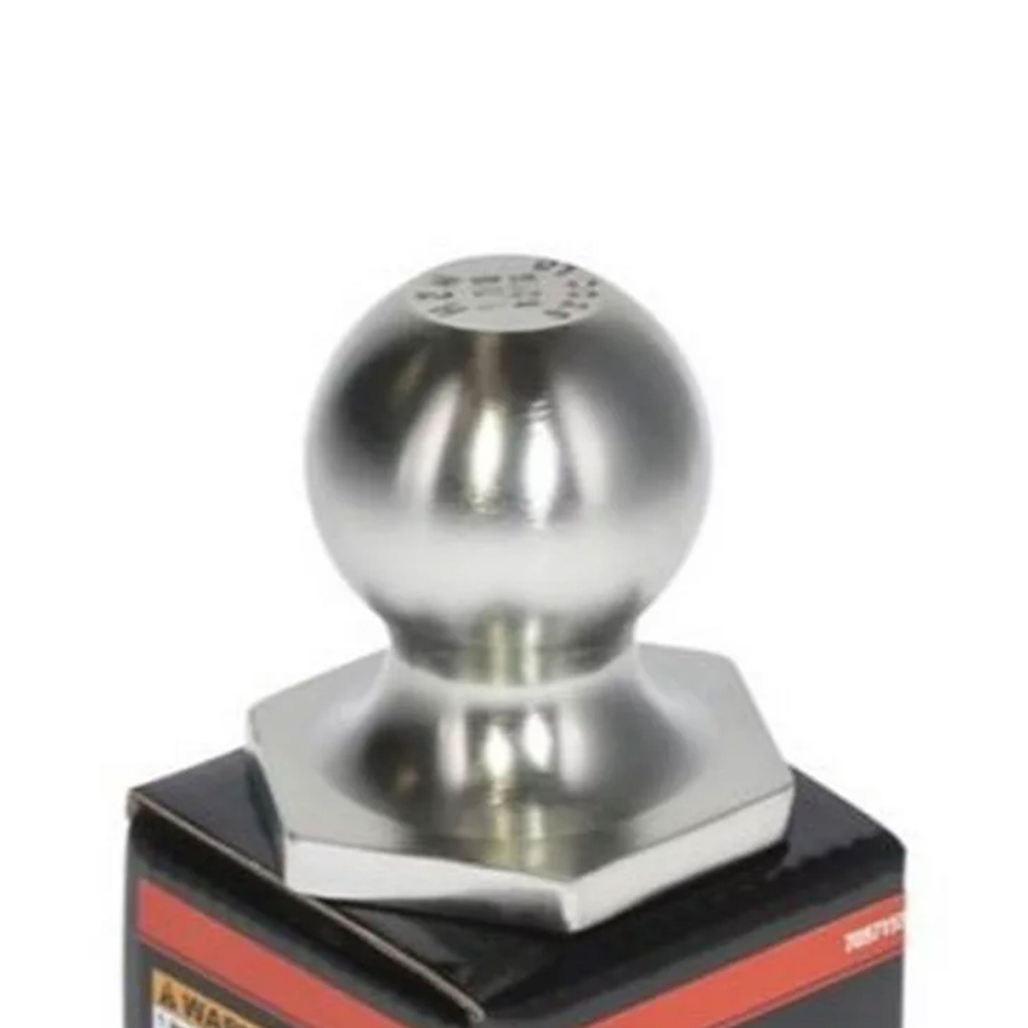 Bulldog 1-7/8 inch Diameter Interlock Hitch Ball, 3,500 Pound Capacity, HD Zinc - VMInnovations