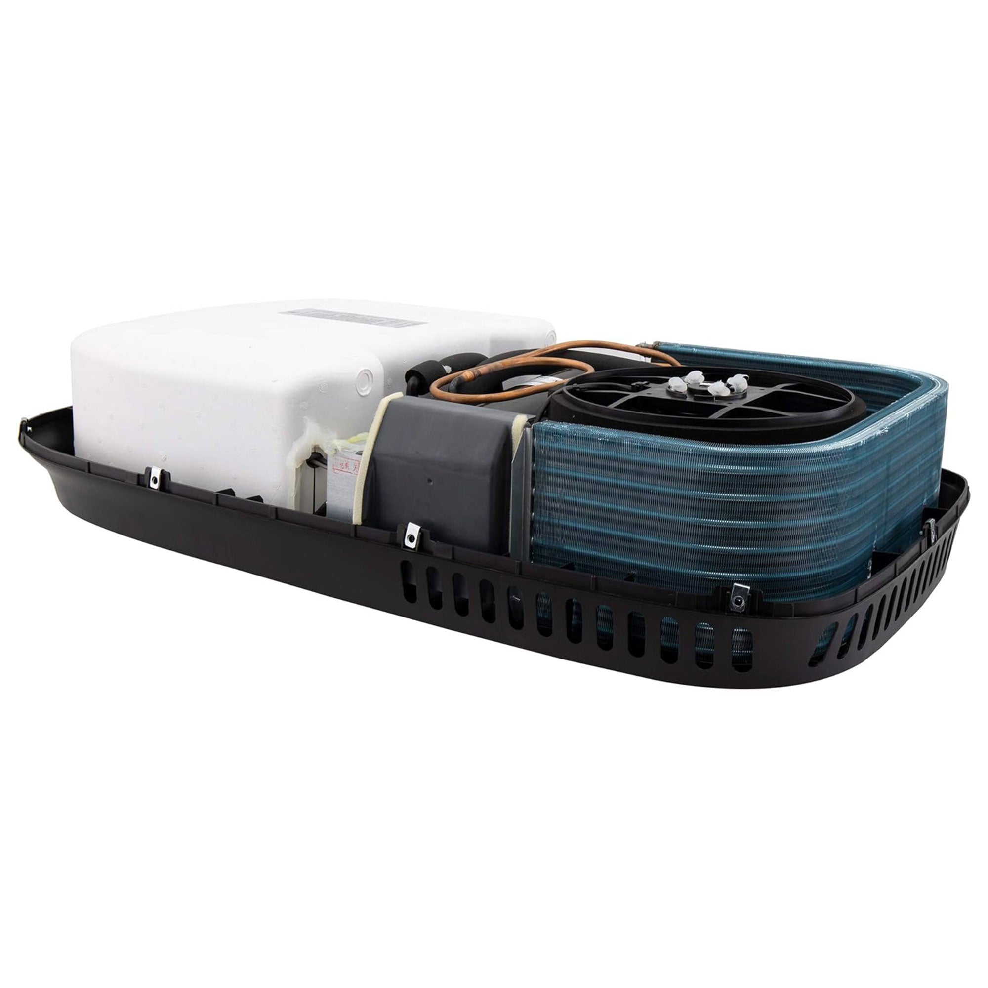 RecPro RV Air Conditioner 9.5K BTU Cooling Unit w/Remote Control,Black(Open Box) - VMInnovations