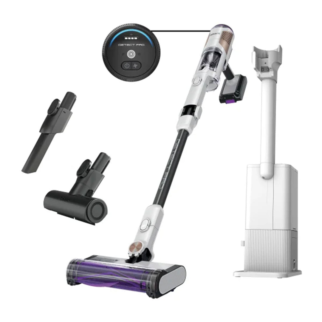 Shark Cordless Detect Pro Auto Empty Stick Vacuum, White (For Parts)