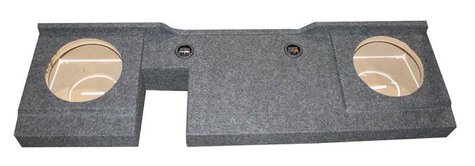 QPOWER  Custom '04 Ford Truck Extended Cab Dual 12" Enclosure (Open Box)