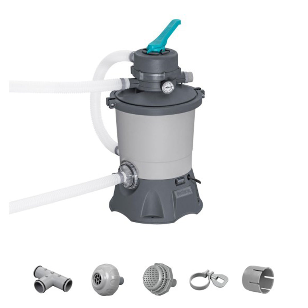 Bestway 950Gal Sand Filter Pump for Above Ground Swimming Pools (Open Box) - VMInnovations