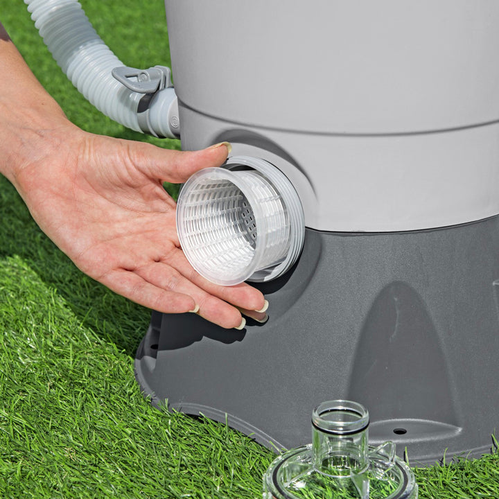 Bestway 950 Gallon Sand Filter Pump for Above Ground Outdoor Swimming Pools - VMInnovations