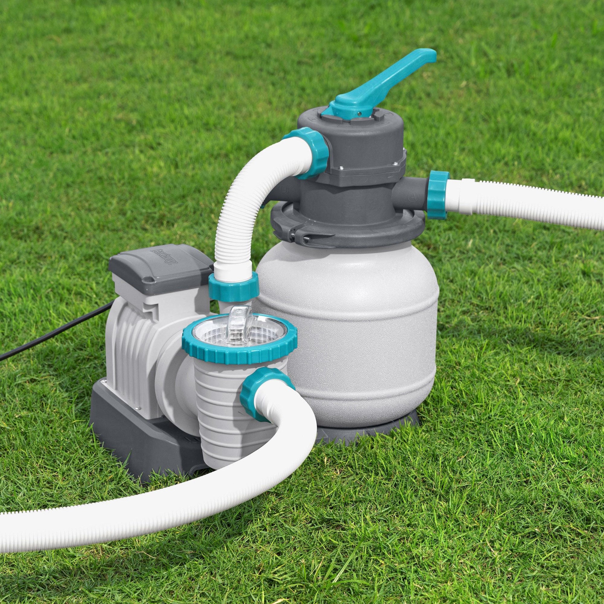 Bestway 1,500 Gal Sand Filter Pump for Above Ground Swimming Pools (Open Box)