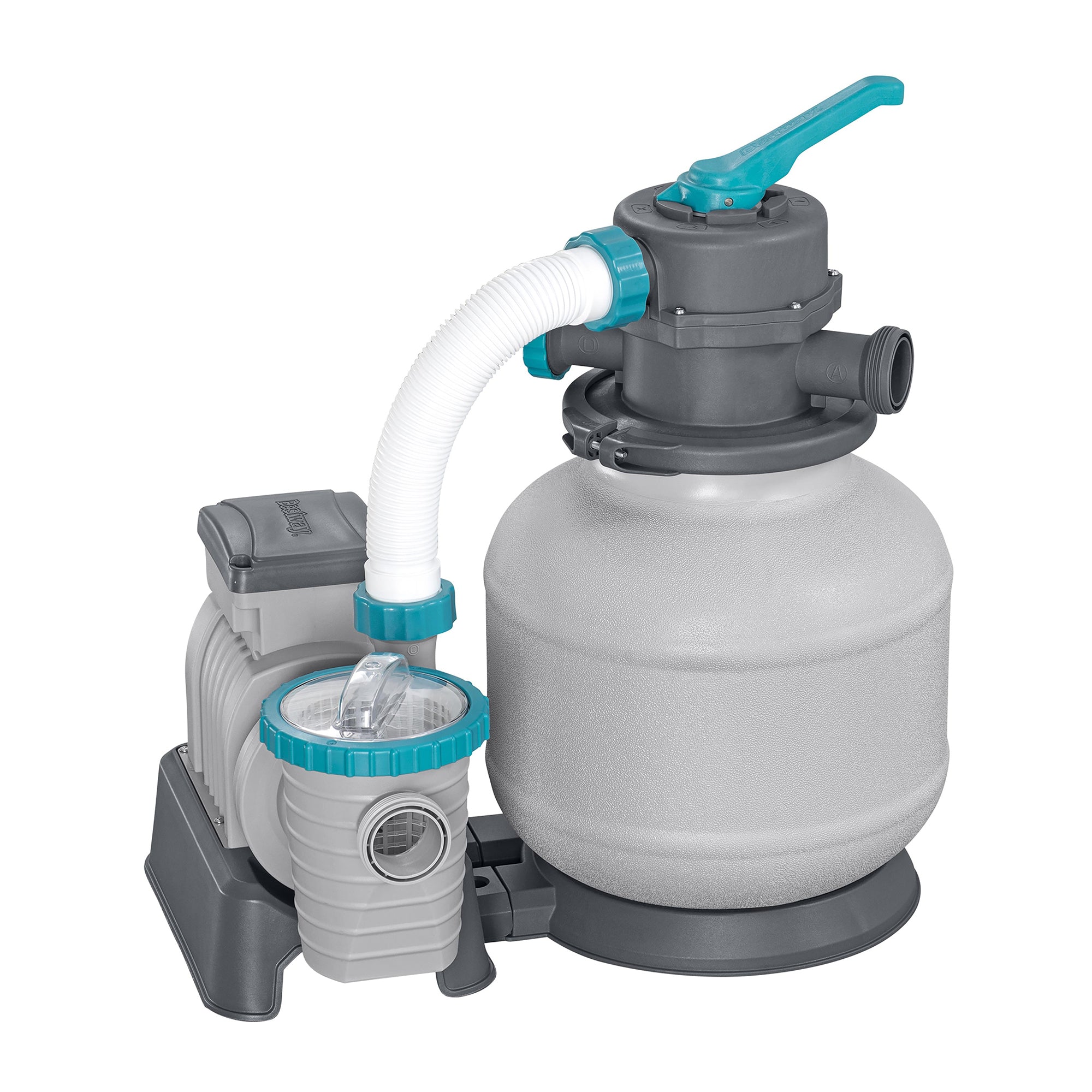 Bestway 2,200 Gallon Sand Filter Pump for Above Ground Outdoor Swimming Pools - VMInnovations