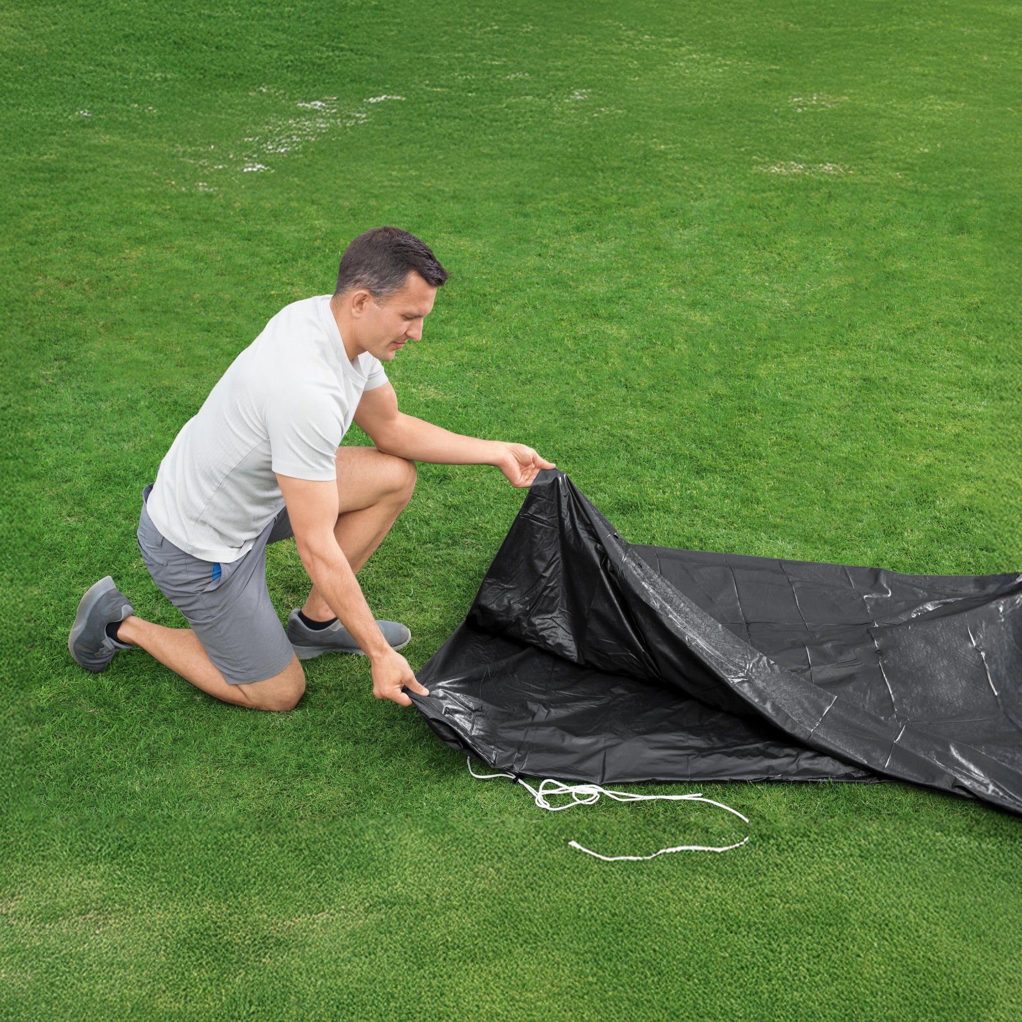 Bestway Round Pool Cover for 18' Round Frame & 16' Steel Wall  (Open Box)