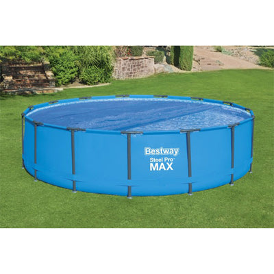 Bestway Round Solar Cover for 15' & 16' Above Ground Pools, Cover Only(Open Box) - VMInnovations