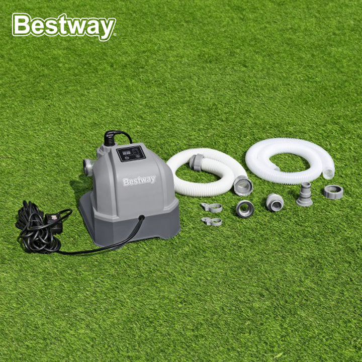 Bestway Hydrogenic 12 G/H Saltwater Chlorinator for Above Ground Pools(Open Box) - VMInnovations