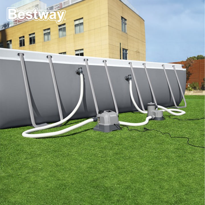 Bestway Hydrogenic 12 G/H Saltwater Chlorinator for Above Ground Pools(Open Box)