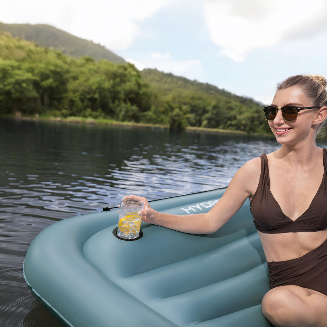 Bestway Hydro-Force Sun Soaker Inflatable 4Person Water Float Platform(Open Box)