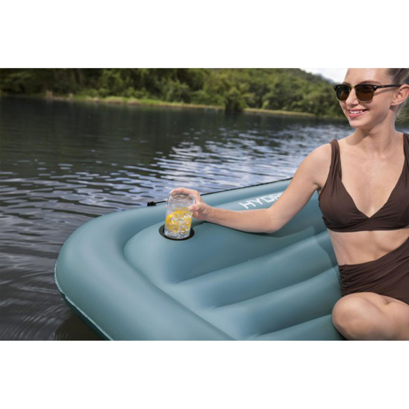 Bestway Hydro-Force Sun Soaker Inflatable 4 Person Water Float Platform Lounger