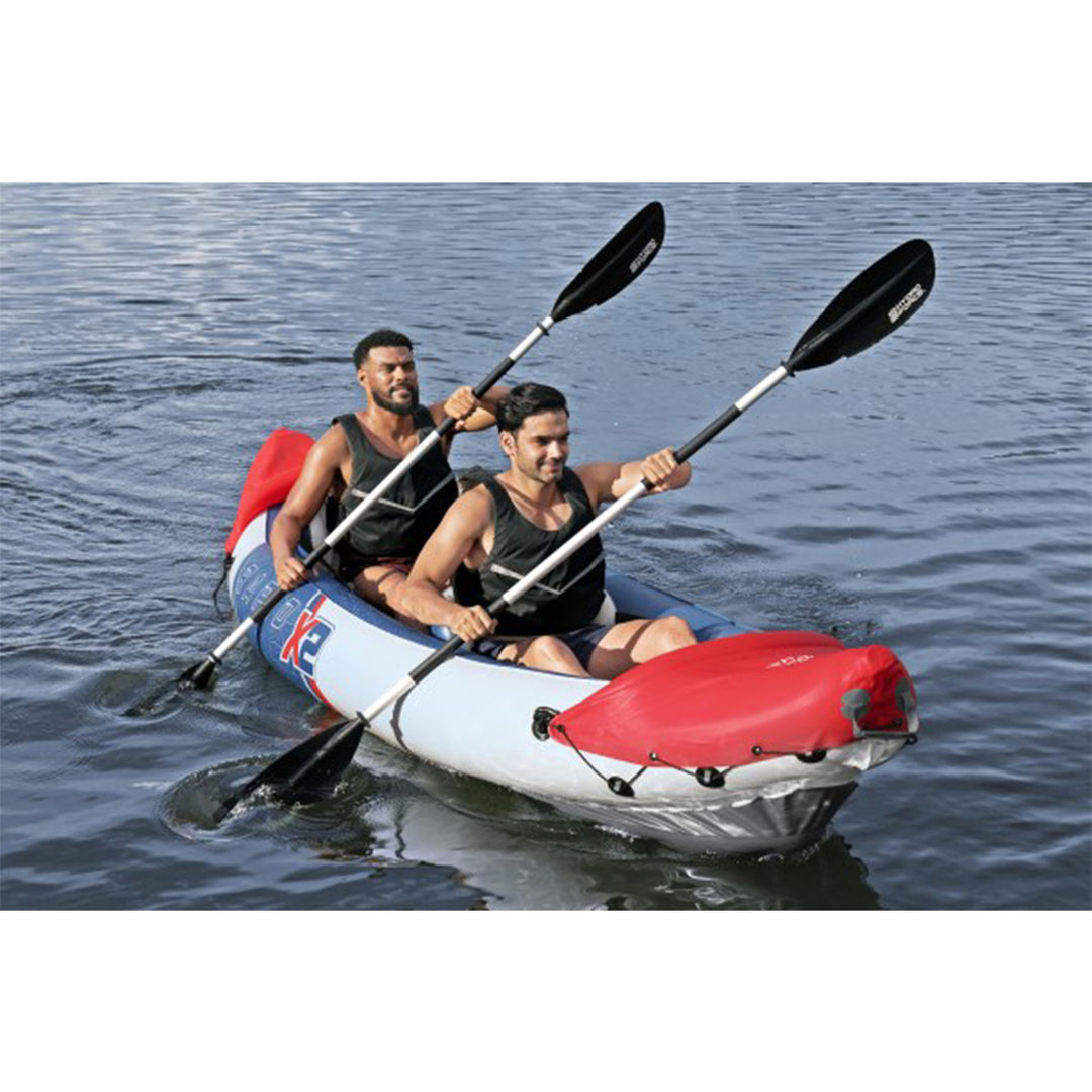 Bestway Rapid X2 Inflatable 2 Person Kayak Outdoor Water Sport Set (Open Box)