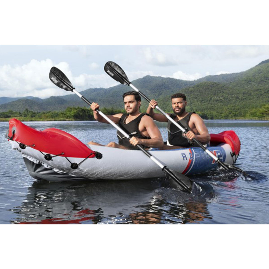 Bestway Hydro-Force Rapid X2 Inflatable 2 Person Kayak Water Sport Set (Used)