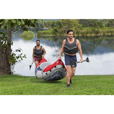 Bestway Hydro-Force Rapid X2 Inflatable 2 Person Kayak Outdoor Water Sport Set