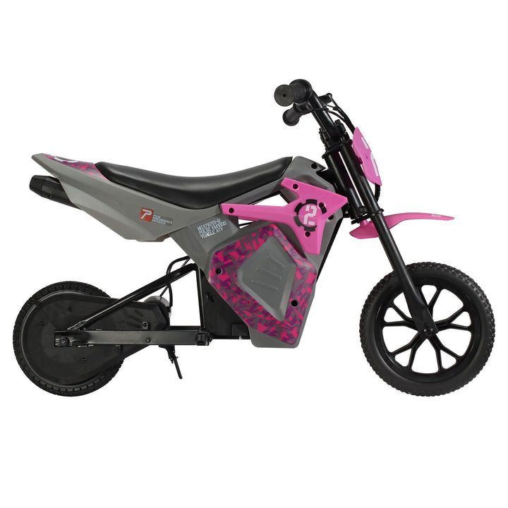 Pulse Performance 24V Motorcycle and Rechargeable Battery, Pink - VMInnovations
