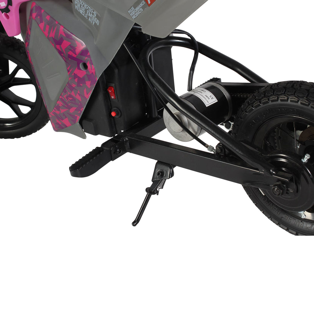 Pulse Performance 24V Motorcycle and Rechargeable Battery, Pink - VMInnovations