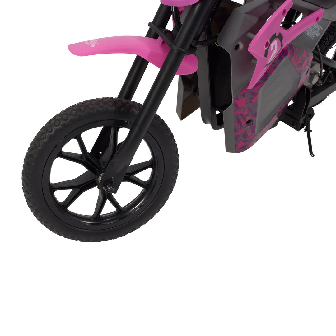 Pulse Performance 24V Motorcycle and Rechargeable Battery, Pink - VMInnovations