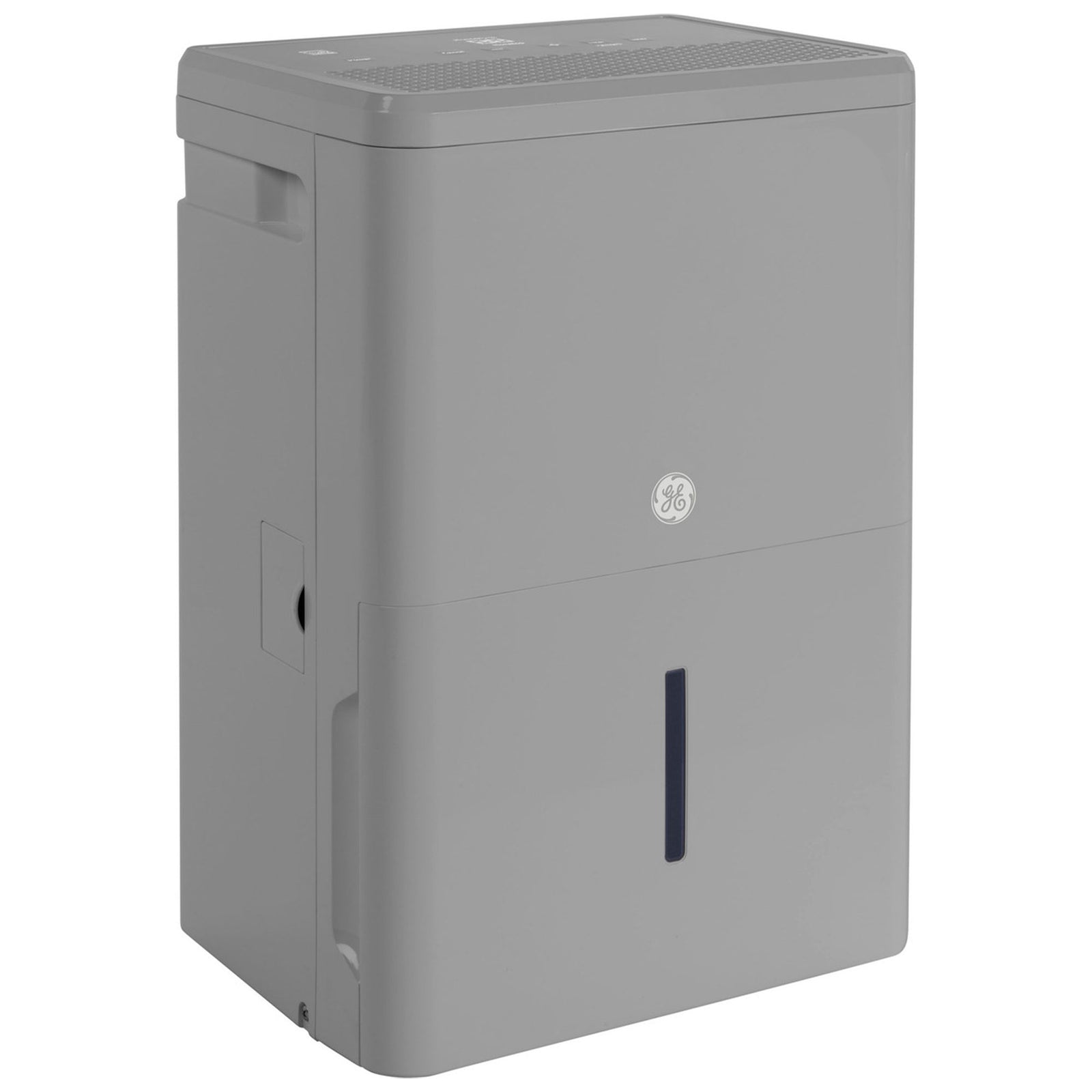 GE Portable 50 Pt Dehumidifier w/Smart Dry for Wet Spaces, Gray (Used) - VMInnovations