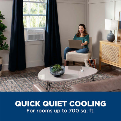 GE 14000BTU Window Air Conditioner Covers up to 700 SqFt (Open Box) - VMInnovations