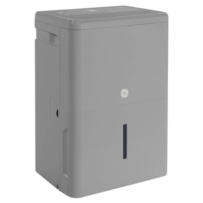 GE Portable 50 Pt Smart Dehumidifier Built In Pump, Gray  (Used) - VMInnovations